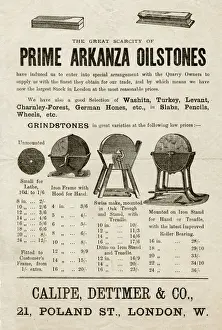 Varying Prints: GRINDSTONE HANDBILL