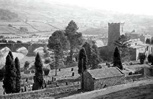 Grinton, Swaledale, Yorkshire in the 1940/50s