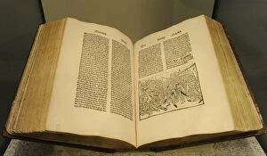 Images Dated 17th February 2012: The Gr?ninger Bible. Germany. Printed by Johann Gruninger