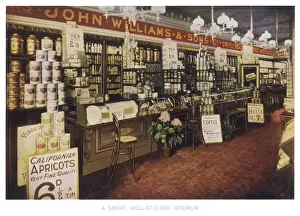 Stocked Prints: Grocers Interior