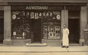 Shop Keeper Prints: Grocery Store - A G Westway - Devon