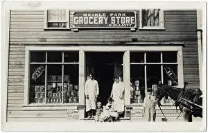 Adults Prints: Grocery Store, Meikle Park, Port Arthur, Ontario, Canada