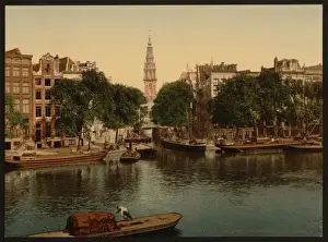 Groen Burgwal (canal), Amsterdam, Holland
