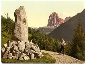 Grohmann Monument, Tyrol, Austro-Hungary