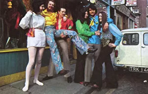 Jan17 Collection: Groovy people in Carnaby Street, 1960s