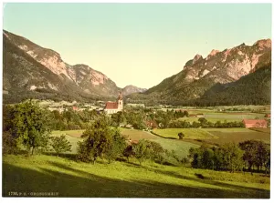 Salzburg Prints: Grossgmein (i. e. Gross-Gmain), near the baths of Reichenhal