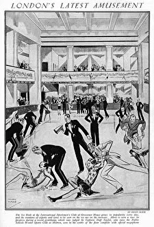 Amusements Gallery: Grosvenor House ice rink, 1929