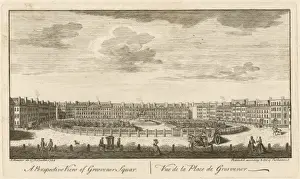 Grosvenor Prints: Grosvenor Square 1746