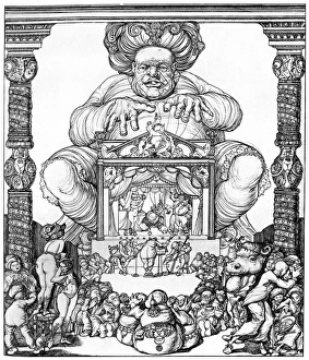 Images Dated 4th January 2011: Grotesque puppeteer