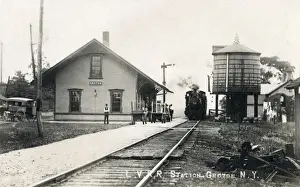 Groton Station, LVRR Railroad, New York State, USA