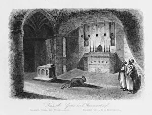 1846 Collection: Grotto of the Annunciation, Nazareth