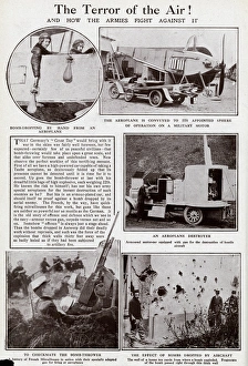 Ground defence against enemy air attacks, WW1 Ground defence against enemy air attacks, WW1