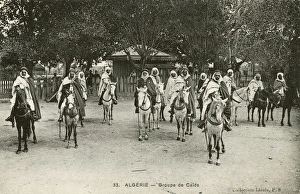 Images Dated 31st March 2017: A group of Algerian Ca盧