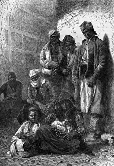 Bulgaria Prints: A group of Bulgarians