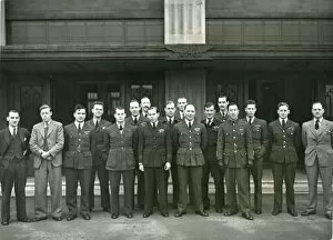 Cranfield Collection: Group Captain Wilson?s team from the Empire Test Pilots?