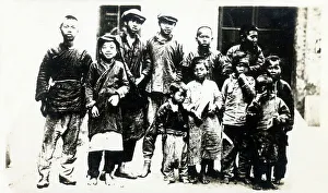 Lads Prints: Group of Chinese children