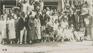 Relaxed Gallery: A group of happy holidaymakers at the Rathcoole guest house