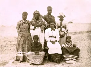 Group of Herero women, German South West Africa Group of Herero women, German South West Africa