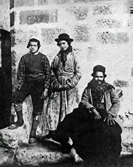 Jews Prints: Group of three Jewish people