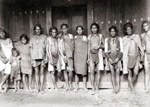 Group of labourers, India, c. 1880 s