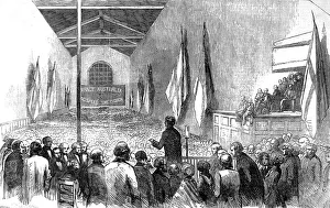 Images Dated 9th October 2004: Group Meeting of the Family Colonisation Loan Society, 1852