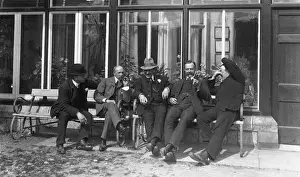 Delightful Prints: Group of men in conversation