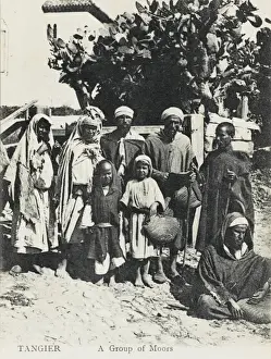 Group of Moors - Tangiers, Morocco