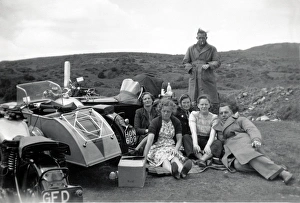 Group of motorcyclists with their motorcycle combinations ro Group of motorcyclists with their motorcycle combinations ro