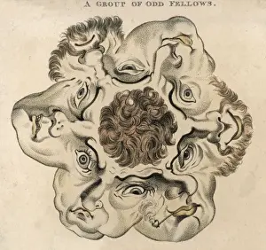 Fellows Prints: Group of Odd Fellows