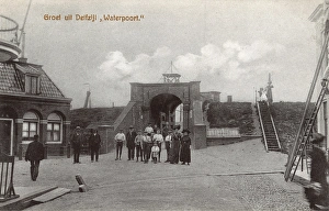 Images Dated 19th May 2017: Group of people in Delfzijl, Groningen, Netherlands