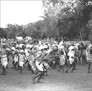 Group of people in Madhya Pradesh, Central India