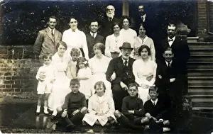 Very Prints: Group of People, Very possibly Hastings, England