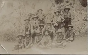 Group photo, 2nd Gibraltar Scout Troop