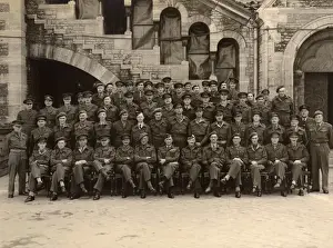 Postwar Prints: Group photo, BAOR, Braunschweig, Germany