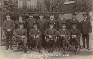 Group photo, Chief and Principal Officers of LFB