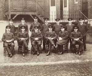 Wrought Prints: Group photo, Chief and Principal Officers of LFB