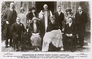 Hubert Prints: Group photo, Christening of George Henry Hubert Lascelles
