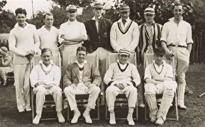 Pads Prints: Group photo, cricket club players