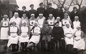 Volunteers Prints: Group photo, Gosport, Hampshire, WW2