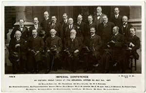 Images Dated 7th May 2019: Group photo, Imperial Conference 1907