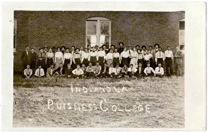 Images Dated 19th March 2019: Group photo, Indianola Business College, Oklahoma, USA