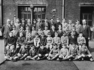 Marylebone Prints: Group photo, Marylebone schoolboys, London