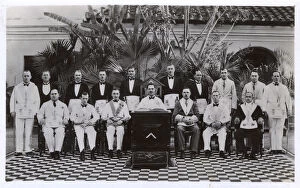 Images Dated 21st October 2016: Group photo, Masonic Lodge, Jhansi, Uttar Pradesh, India