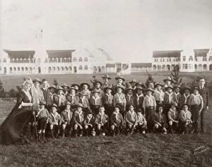 Group photo, No.10 Jewish Scout Troop, South Africa