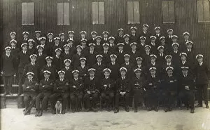 Images Dated 29th November 2018: Group photo, Royal Naval Air Service officers, WW1