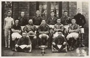 Group photo, Royal Sussex Regiment football team
