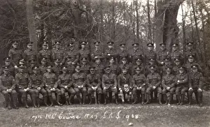 Prewar Prints: Group photo, Territorial Army on a course