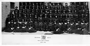 Patrols Prints: Group photo, Women Patrols Division, Met Police, London