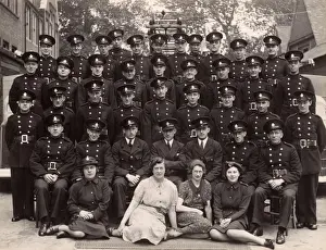 Group Photograph - Auxiliary Fire Service Men and Women