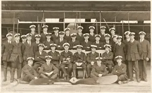 Group picture of Pilots and their aeroplane